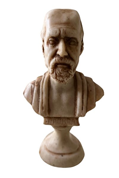 ArtemisDükkan Hipokrat Biblo Heykel Büst 16 cm