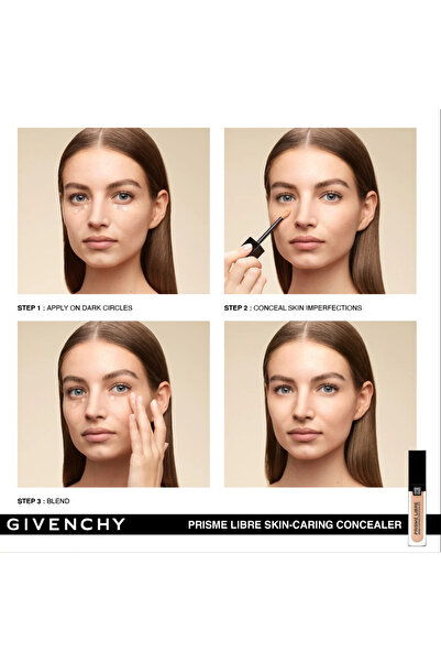 Givenchy Prisme Libre Skin-Caring 24H Hydrating + Radiant + Correcting Creamy Concealer