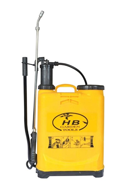 HB Garden Tools Hb Garden Basınçlı 16lt Mekanik Sırt Tipi Ilaçlama Ilaç Pompası Pulverizatör