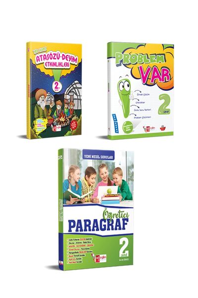 Artı Eğitim Artıeğitim 2.Sınıf Öğretici Paragraf+Atasözleri+Problem Var Soru Bankaları