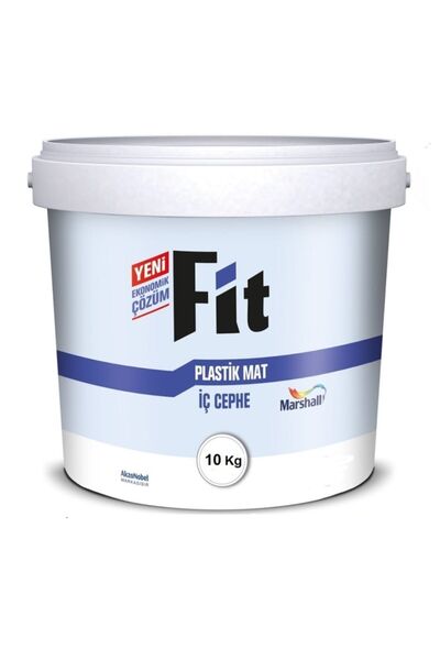 Marshall Fit Plastik Iç Cephe Duvar Boyası 10 Kg Kırık Inci