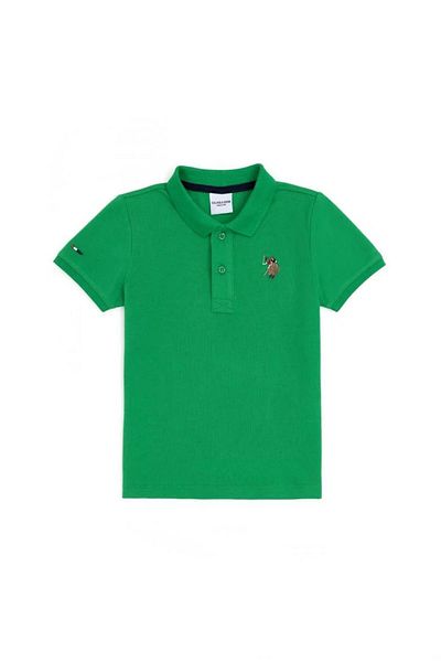 U.S. Polo Assn. Fiú zöld póló