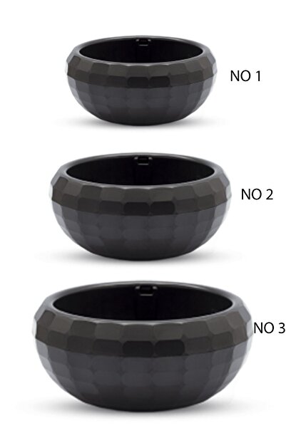 TEMMUZ HOME 3 Adet Aranjman Saksı Seti Bitki Çiçek Kaktüs Sukulent Ve Bonsai Saksısı