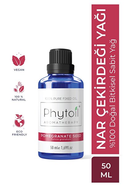 phytoil Organik Nar Çekirdeği Yağı- Pomegranate Seed 50 ml