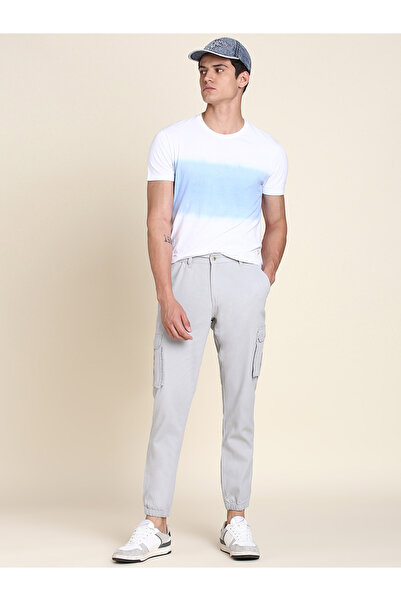 Dennis Lingo By Styli Solid Casual Trouser with Cargo Pocket