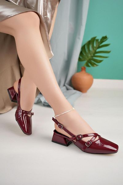Tolgado Women's Casual Square Toe Back Open New Classic Shoes