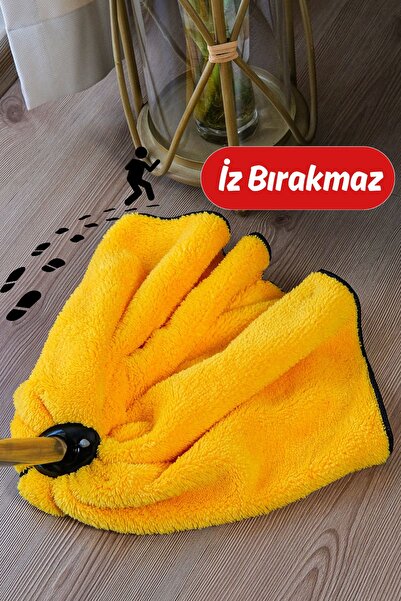 vosvera Mikrofiber Ultra Kalın Dokulu Mop Başlığı - İz Bırakmayan Yedek Paspa...