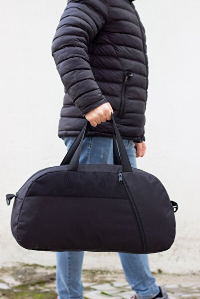 KAFF Велика спортивна сумка з регульованим ремінцем на плече з кишенею для подорожей