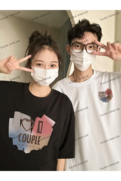 Tarzsokak New Season Tir Harajuku Style Couple Lover Couple Ρούχα - 2 Τεμάχια