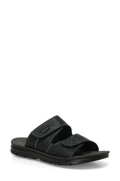 Polaris Polaris406100 Black Men's Slippers - Comfortable and Stylish Design