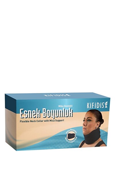 Kifidis Mika Destekli Esnek Boyunluk Lacivert / Navy-3 beden