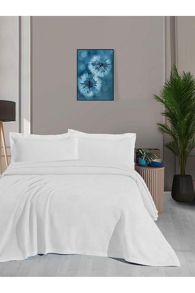 Mulberry Soft Single Waffle Pike - 100% Cotton, Thick Thread 170*240