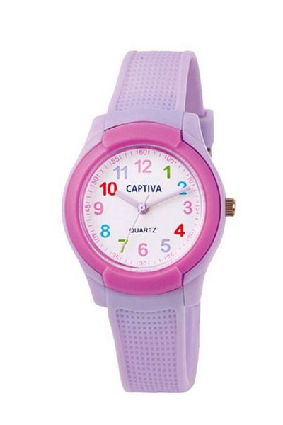 captiva 30 Meters Water Resistant Sports Kids Wristwatch with Analog Numerals 8817L