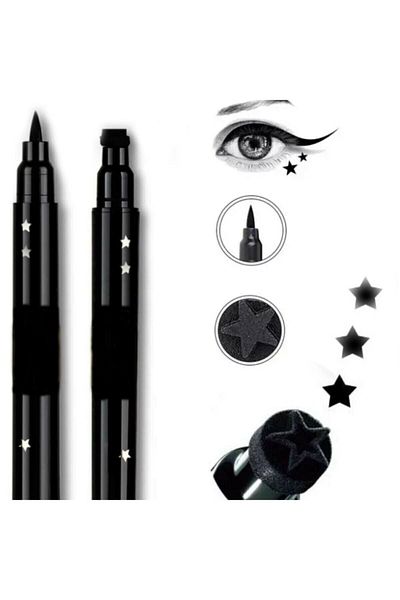 Cosmetichane Double Sided Star Patterned Pencil Eyeliner