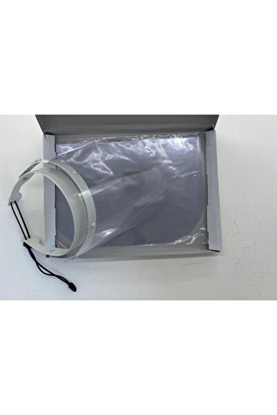 Proses İş Güvenlik 0.88 Mm Koruyucu Siperlik 4 Adet Vizör Ile Birlikte