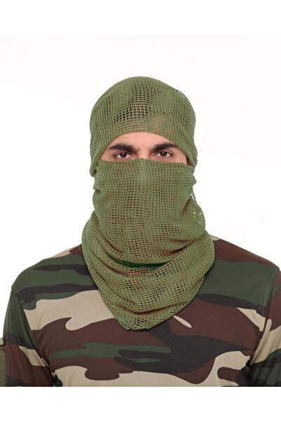 Cezri Kamuflaj Kare Fileli Askeri Şal, Fileli Puşi, Gizlenme Ağı Tactical Fil...