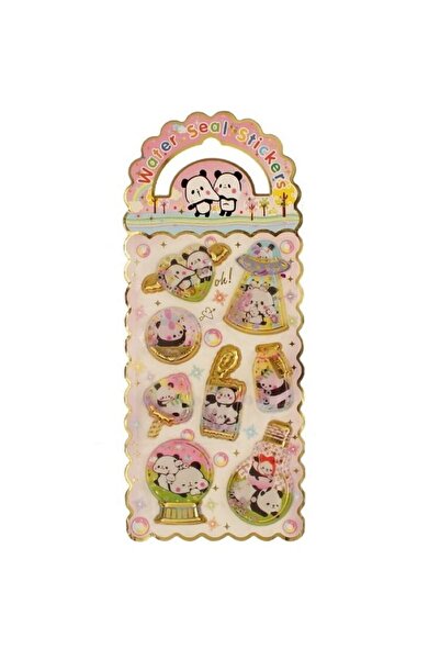 Bluoksweet Model-9 3D Trend Shapes Watercolor Relief - Autocolant pentru copi...