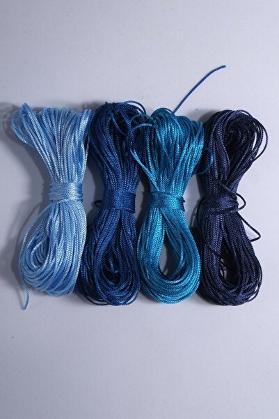 Eskişehir hobi sanat 4 culori 1 mm 20 de metri șir de parașută - design de co...