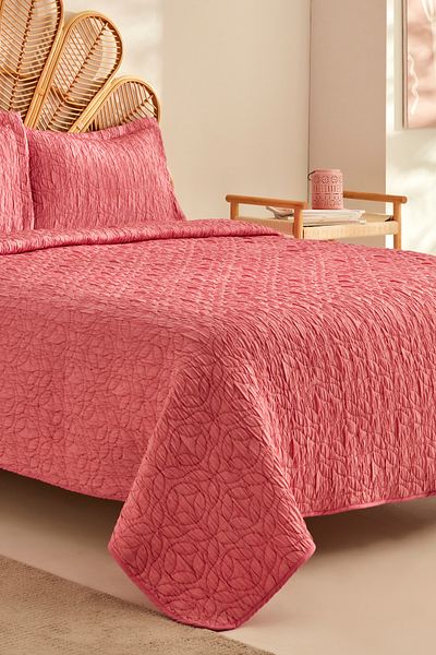 Karaca Home Fuchsia Rody Double Bedspread