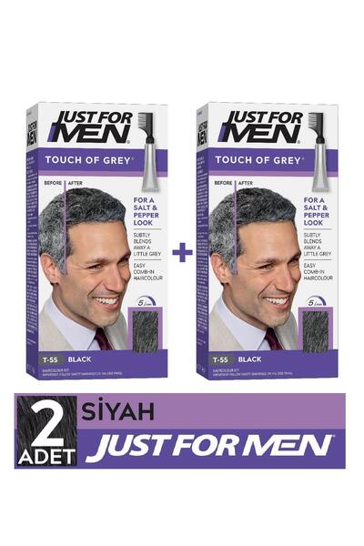 Just For Men Touch of Grey Siyah 2'li Set