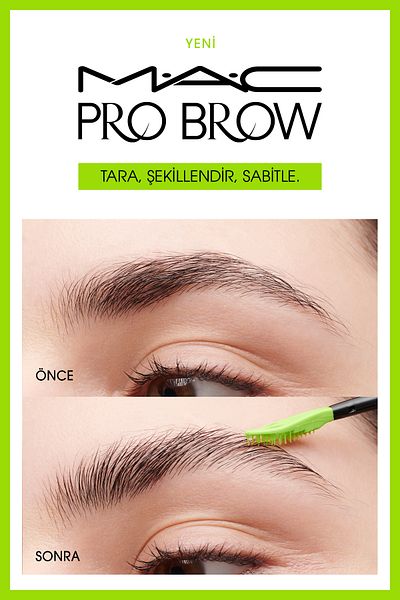 M.A.C Pro Locked Brow Gel - 12 Hours Lasting, Non-Spill, 7.8 ml Eyebrow Stabilizer