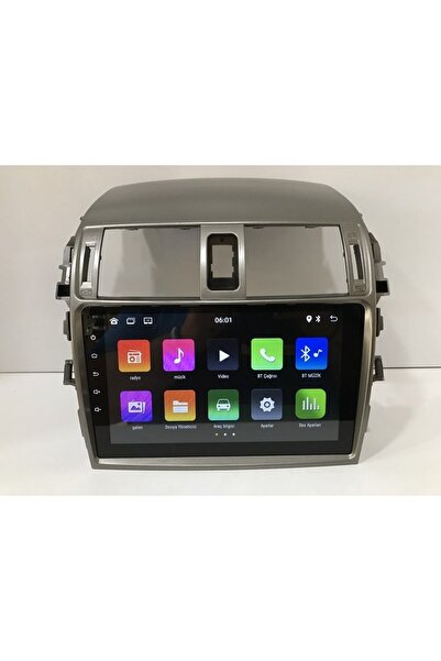 Mat Toyota Corolla 2007-2012 Android 14 4-64 Multimedya Carplay-ıps