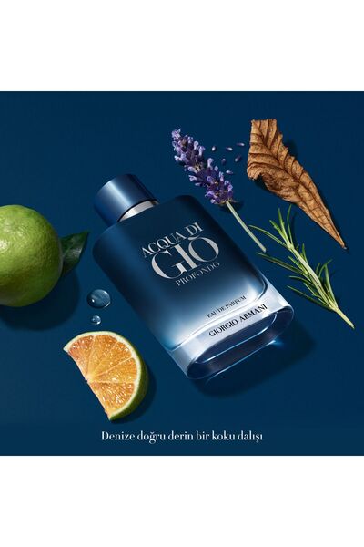 Giorgio Armani Acqua Di Gio Profondo EDP 200 ml Erkek Parfüm 3614273953832