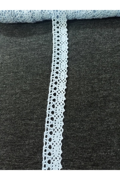 Sultan Cotton lace - baby blue - 10m