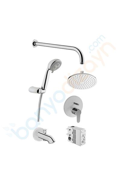 Artema A49248 Artema Win S - Compact Rain L Built-in Shower Set