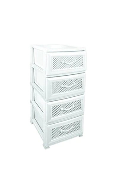 SARAL New Modern Beyaz Delikli Komidin Yeni