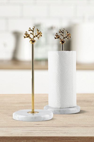 ALM HOME Marble Paper Towel Holder Home Decoration