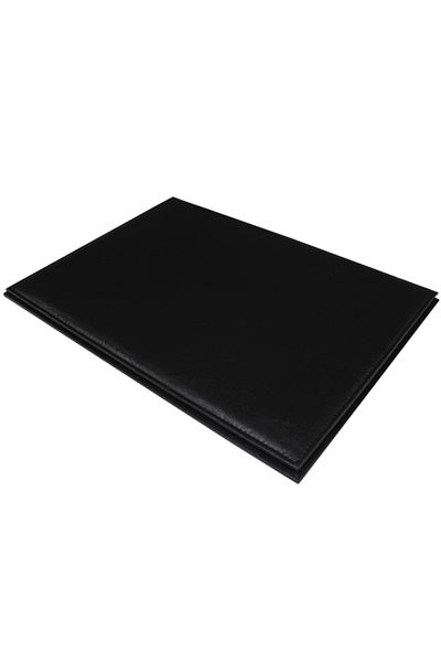 SÜMEN DÜNYASI Black Single Desk Mat - Classic Model with Cover and Bellows