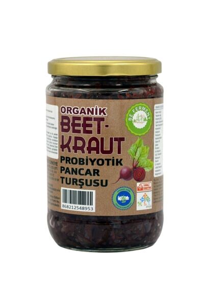 Beferment Organik Beetkraut Pancar Turşusu 660 Gr
