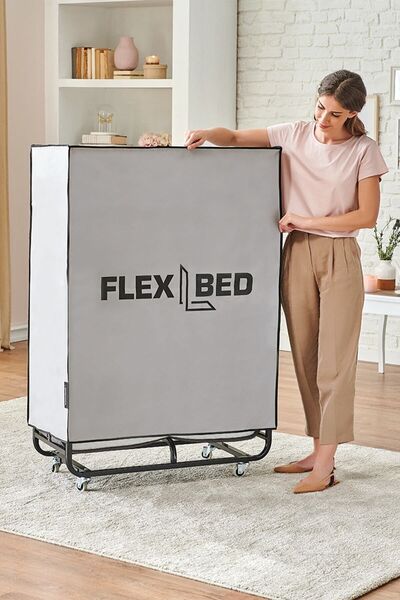 Yataş Flexbed Katlanır Somya-Yatak Tek Kişilik 90x200 Cm