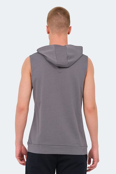 Slazenger Ανδρικό T-Shirt - VASILISA, Σκούρο Γκρι