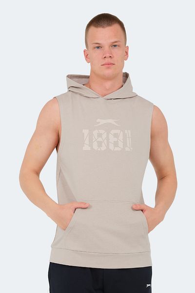 Slazenger Ανδρικό T-Shirt VASILISA - Stone Grey