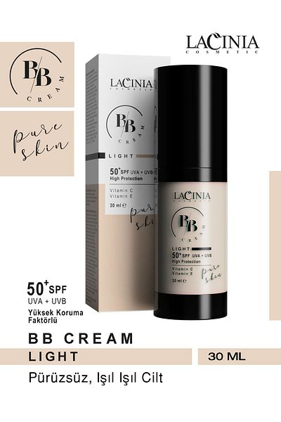 Lacinia 50SPF BB Cream Light - 30Ml