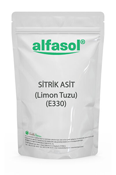 Alfasol Sitrik Asit (Limon Tuzu) (e330) 2,5 kg