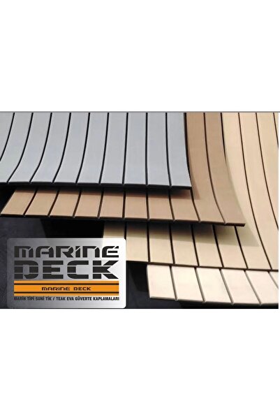 Marine Deck 850*1250*6mm Kahverengi / Siyah Marin Tipi Suni Tik-teak 3m Yapış...