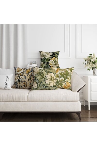 dekomall home & living Σετ μαξιλαριών William Morris 4 τεμαχίων - 455