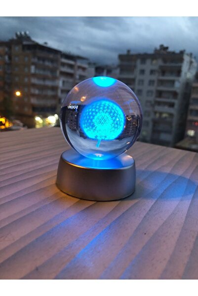 AMARR karahindiba ışıklı kristal küre
