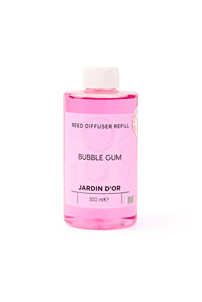 JARDIN D'OR Jardinn D'or Bubble Gum Oda Kokusu Yedek Şişe - Şeffaf - 300 ml