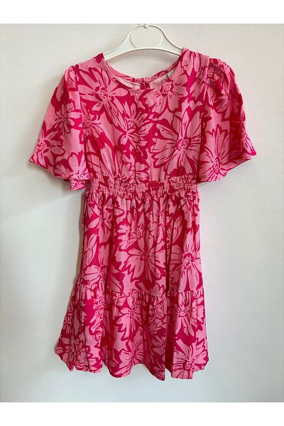 DFN Casual Floral Patterned Dress