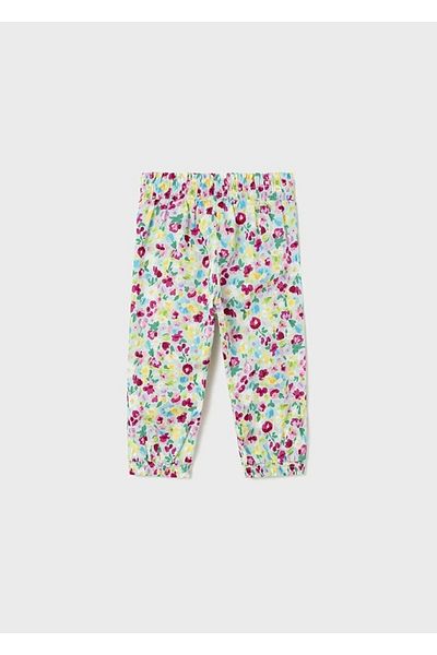 MAYORAL Floral Patterned Trousers for Baby Girl