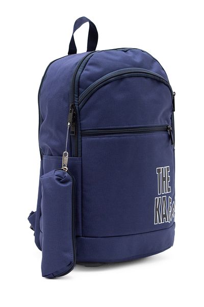 KAFF 00511-Navy Blue 4-Eye Laptop Functional Backpack - Για αθλητικά ταξίδια με θήκη για στυλό και