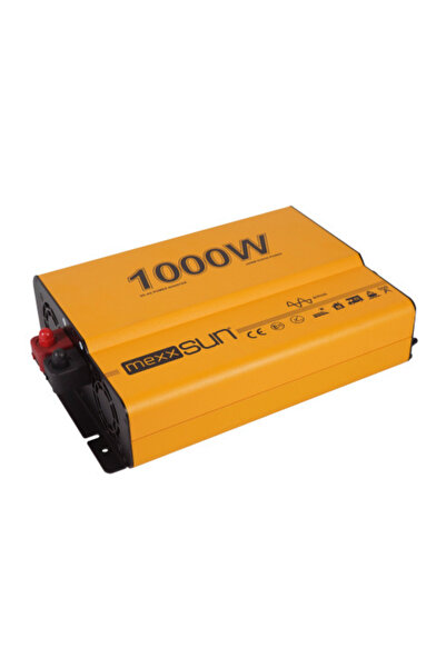 MEXXSUN 24V Volt-1000W Watt Tam Sinüs İnverter (220V Çevirici)