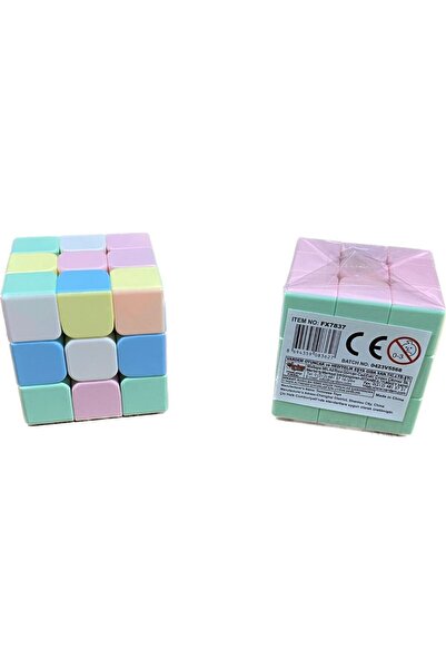 cayenna Vardem Pastel Renkli Magic Cube 3x3x3 Zeka Küpü