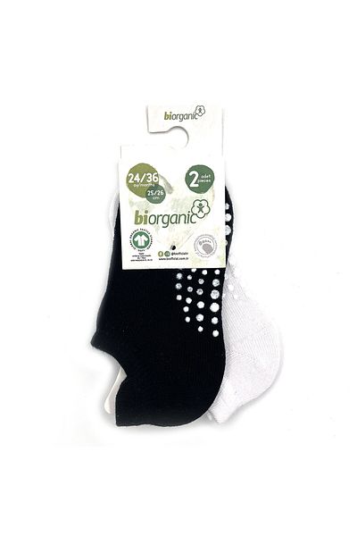 Biorganic 68487 Model Unisex 2-Piece Non-Slip Socks Set
