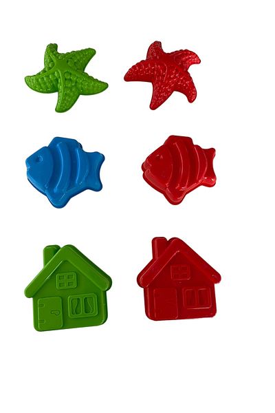 faial 6-Piece Beach Play Set - Sea and Sand Mold