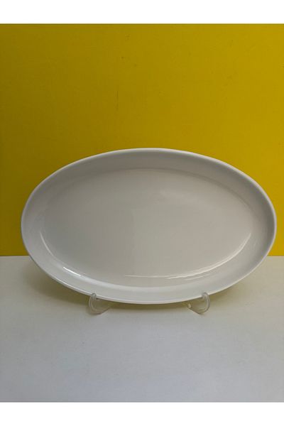 Kütahya Porselen Chef Taste 28*17 cm Cream Color Serving Plate